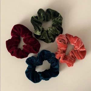 Urban Outfitters Velvet Scrunchies